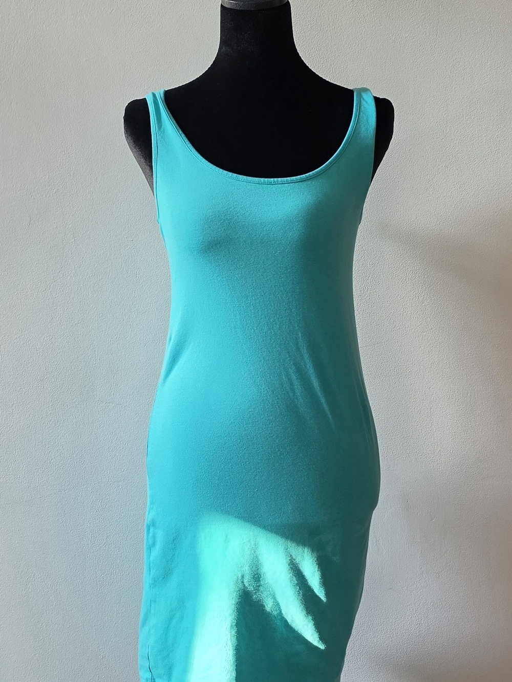 H&M Turquoise Sleeveless Bodycon Dress